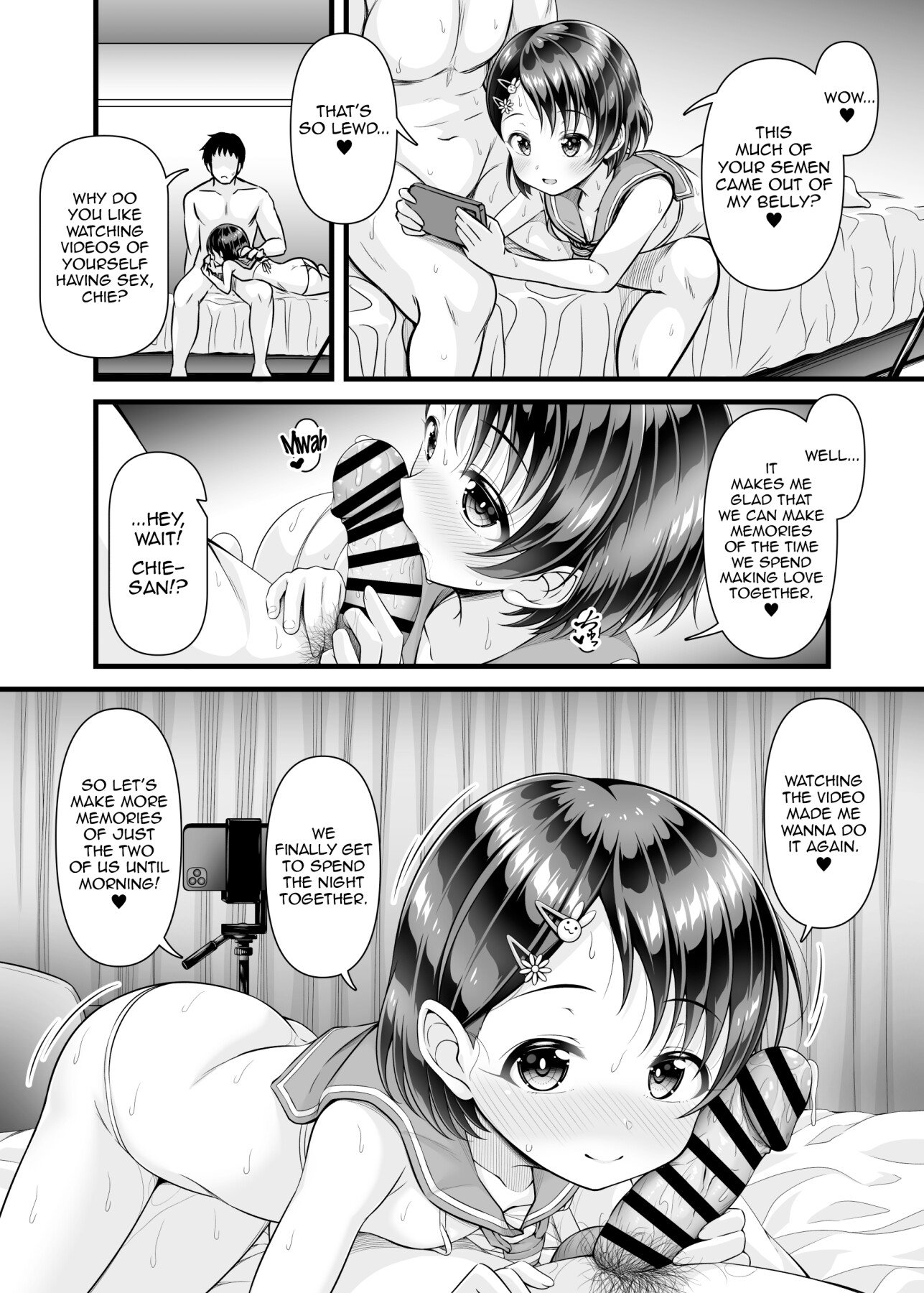 Hentai Manga Comic-After the Concert, On the Bed, All of Chie. ~One-on-One Photography Lesson~-Read-19